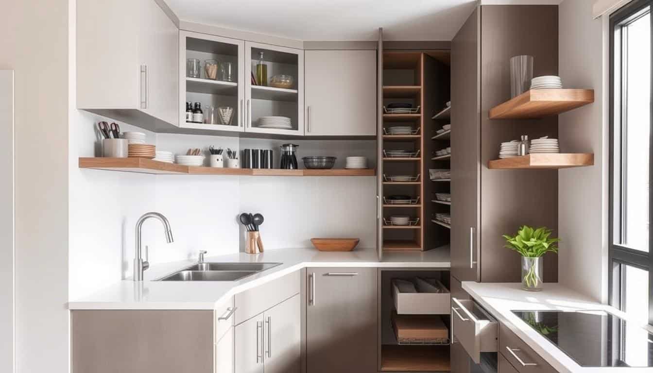 Smart Space-Saving Kitchen Cabinet Ideas for Small Kitchens