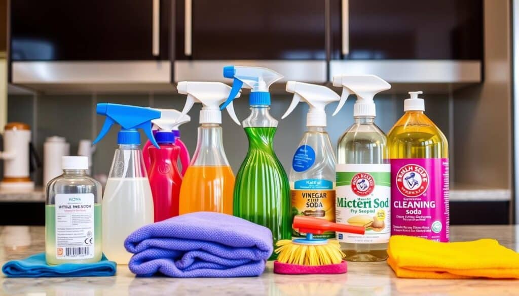 kitchen cabinet cleaning supplies