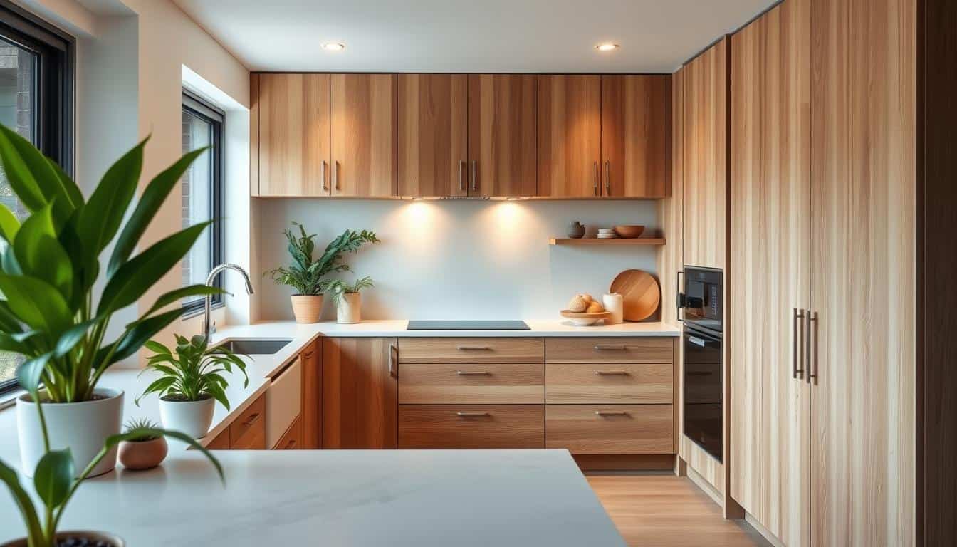 Image showcasing 9 Eco-Friendly Cabinet Makeover Options That Transform Without Waste