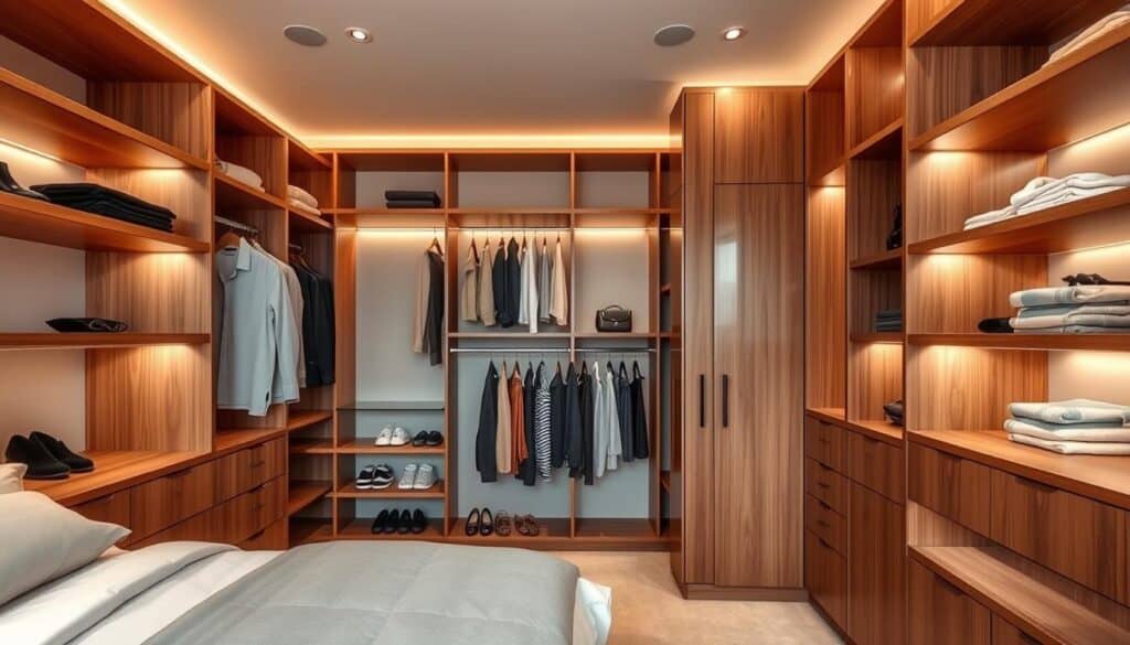 custom walk-in wardrobes