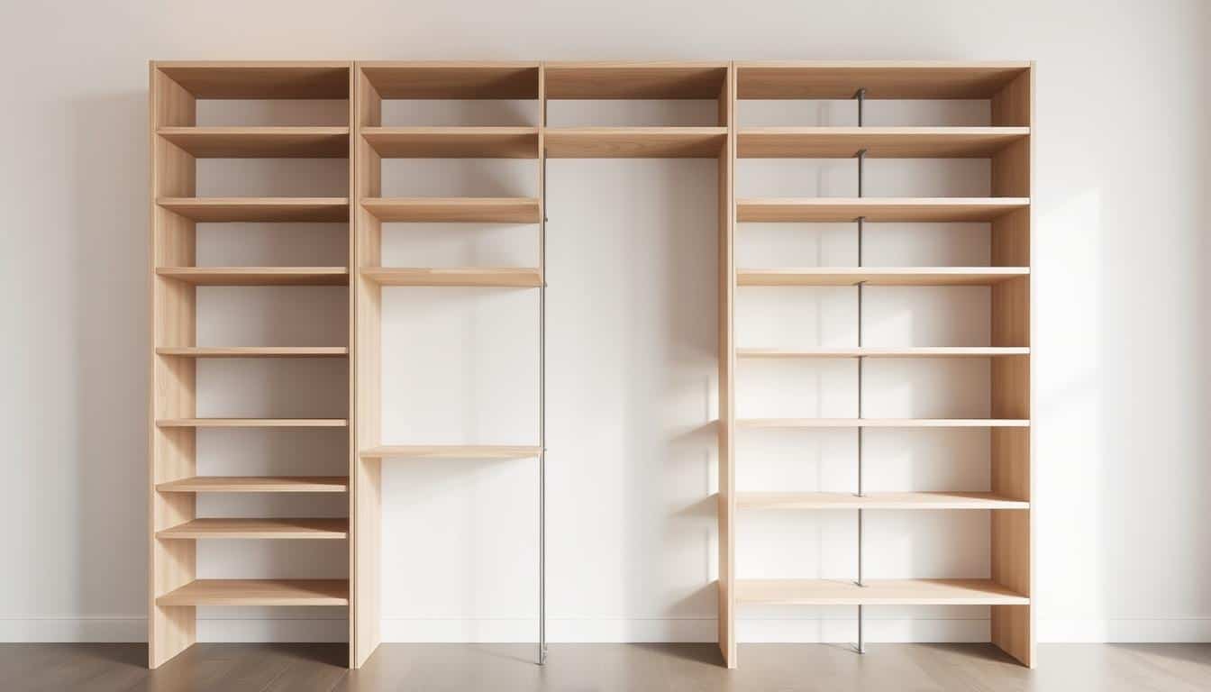Photo inspiration: Fresh Look at Customized Living Storage Maximizing Space In Modern Homes